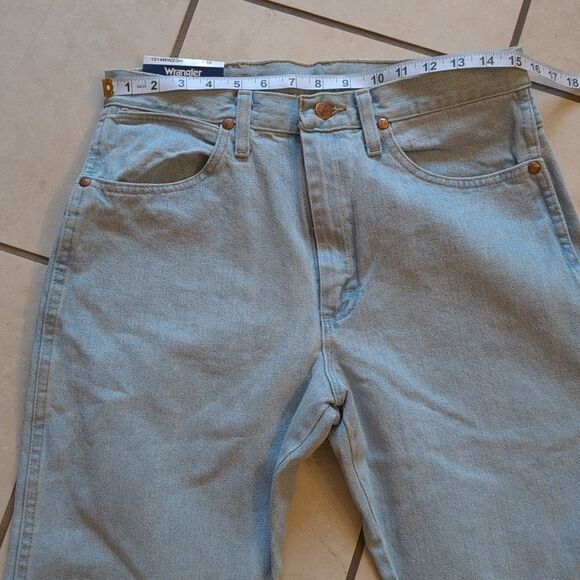 Lot Of 2 NWT Wrangler Original Cowboy Cut Jeans Natural Rise Light Blue Size 7 - Picture 8 of 12